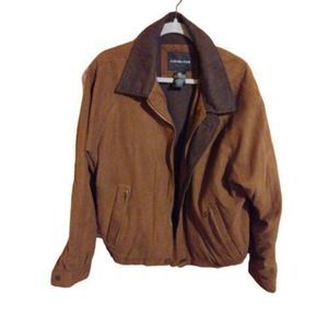 Work Coat Jacket Men's Brown.... Covington...Size LG